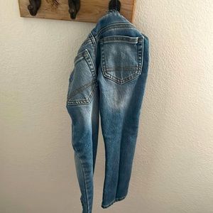 Boys Size 4T Cat & Jack soft denim, blue pant. Slim fit, straight. Draw string.